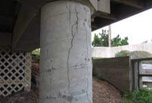 Nautilus Condominiums Delaminated Concrete